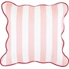 image:imagekate spade new york Scalloped Edge Euro Sham 26 x 26 Decorative Pillow Cover Single 100 Cotton Cover Machine Washable NavyPink