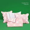 image:imagekate spade new york Scalloped Edge Euro Sham 26 x 26 Decorative Pillow Cover Single 100 Cotton Cover Machine Washable NavyPink