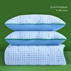 image:imagekate spade new york Scalloped Edge Euro Sham 26 x 26 Decorative Pillow Cover Single 100 Cotton Cover Machine Washable NavyWindy Blue