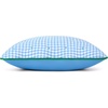 image:imagekate spade new york Scalloped Edge Euro Sham 26 x 26 Decorative Pillow Cover Single 100 Cotton Cover Machine Washable NavyWindy Blue