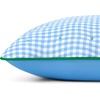image:imagekate spade new york Scalloped Edge Euro Sham 26 x 26 Decorative Pillow Cover Single 100 Cotton Cover Machine Washable NavyWindy Blue