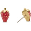 image:imagekate spade new york Secret Garden StudsRed Strawberry