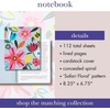 image:imagekate spade new york Small Concealed Spiral Notebook 825 x 675 Journal Notebook with 112 Lined Pages Book ClubSafari Floral