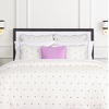 image:imagekate spade new york Spade Floral Decorative Pillow 20 x 20 Throw Pillow for Bed or Sofa Textured Cotton and Polyester Blend Cover PinkScallop Edge