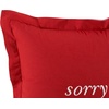 image:imagekate spade new york Spade Floral Decorative Pillow 20 x 20 Throw Pillow for Bed or Sofa Textured Cotton and Polyester Blend Cover PinkSorry  Not Sorry