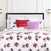 image:imagekate spade new york Spade Floral Decorative Pillow 20 x 20 Throw Pillow for Bed or Sofa Textured Cotton and Polyester Blend Cover PinkSorry  Not Sorry