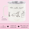 image:imagekate spade new york Stainless Steel Insulated Mug with Handle and Lid 16 Ounce Double Wall Tumbler Reusable Coffee Travel Mug for Hot and Cold Drinks Hidden GardenDog Party