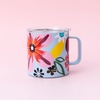image:imagekate spade new york Stainless Steel Insulated Mug with Handle and Lid 16 Ounce Double Wall Tumbler Reusable Coffee Travel Mug for Hot and Cold Drinks Hidden GardenSafari Floral