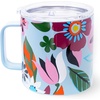 image:imagekate spade new york Stainless Steel Insulated Mug with Handle and Lid 16 Ounce Double Wall Tumbler Reusable Coffee Travel Mug for Hot and Cold Drinks Hidden GardenSafari Floral