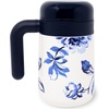 image:imagekate spade new york Travel Tea Mug16 oz Stainless Steel Thermal Mug with Tea Infuser Floral ToileFloral Toile