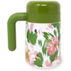 image:imagekate spade new york Travel Tea Mug16 oz Stainless Steel Thermal Mug with Tea Infuser Floral ToileHidden Garden