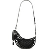 image:imagekate spade new york Womens Duo Crossbody BagBlack Knotted Woven