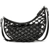 image:imagekate spade new york Womens Duo Crossbody BagBlack Knotted Woven