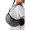 image:imagekate spade new york Womens Duo Crossbody BagBlack Knotted Woven