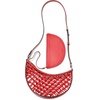 image:imagekate spade new york Womens Duo Crossbody BagHeirloom Tomato Knotted Woven