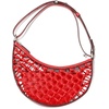 image:imagekate spade new york Womens Duo Crossbody BagHeirloom Tomato Knotted Woven