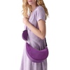image:imagekate spade new york Womens Duo Crossbody BagNightshade Suede