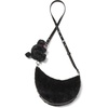 image:imagekate spade new york Womens Duo Crossbody BagShearling Black With Bear Charm