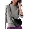 image:imagekate spade new york Womens Duo Crossbody BagShearling Black With Bear Charm