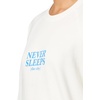 image:imagekate spade new york Womens Essential Logo SweatshirtCream Nyc Never Sleeps
