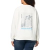image:imagekate spade new york Womens Essential Logo SweatshirtCream Nyc Never Sleeps