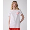 image:imagekate spade new york Womens Novelty TeeFresh White Nyc Apple
