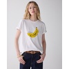image:imagekate spade new york Womens Novelty TeeFresh White Peel Good Banana