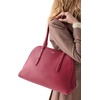 image:imagekate spade new york Womens Pebbled Leather Maise CarryallRed Jam