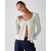 image:imagekate spade new york Womens Pointelle Lace Knit CardiganCream