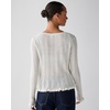 image:imagekate spade new york Womens Pointelle Lace Knit CardiganCream