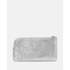 image:imagekate spade new york Womens Zippy Smooth Leather Small WristletCrinkle Metallic Silver