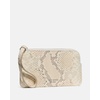 image:imagekate spade new york Womens Zippy Smooth Leather Small WristletSnake Embossed Neutral Multi