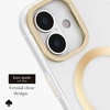 image:imagekate spade new york iPhone 17 Case  Tortoise Brown  Compatible with MagSafe  Lightweight Designer Case for iPhone 17 with AntiScratch Coating and Speckled Tortoise DesignClear