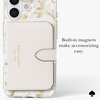 image:imagekate spade new york iPhone 17 Case  Tortoise Brown  Compatible with MagSafe  Lightweight Designer Case for iPhone 17 with AntiScratch Coating and Speckled Tortoise DesignSunshine Floral Gems