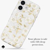 image:imagekate spade new york iPhone 17 Case  Tortoise Brown  Compatible with MagSafe  Lightweight Designer Case for iPhone 17 with AntiScratch Coating and Speckled Tortoise DesignSunshine Floral Gems