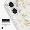 image:imagekate spade new york iPhone 17 Case  Tortoise Brown  Compatible with MagSafe  Lightweight Designer Case for iPhone 17 with AntiScratch Coating and Speckled Tortoise DesignSunshine Floral Gems