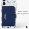 image:imagekate spade new york iPhone 17 Case  Tortoise Brown  Compatible with MagSafe  Lightweight Designer Case for iPhone 17 with AntiScratch Coating and Speckled Tortoise DesignBlue