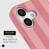 image:imagekate spade new york iPhone 17 Case  Tortoise Brown  Compatible with MagSafe  Lightweight Designer Case for iPhone 17 with AntiScratch Coating and Speckled Tortoise DesignStripe Rose Coral