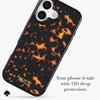 image:imagekate spade new york iPhone 17 Case  Tortoise Brown  Compatible with MagSafe  Lightweight Designer Case for iPhone 17 with AntiScratch Coating and Speckled Tortoise DesignBrown