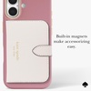 image:imagekate spade new york iPhone 17 Case  Tortoise Brown  Compatible with MagSafe  Lightweight Designer Case for iPhone 17 with AntiScratch Coating and Speckled Tortoise DesignPink