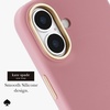 image:imagekate spade new york iPhone 17 Case  Tortoise Brown  Compatible with MagSafe  Lightweight Designer Case for iPhone 17 with AntiScratch Coating and Speckled Tortoise DesignPink