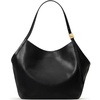 image:imagekate spade new york Deco Fine Grain Leather Tulip ToteBlack