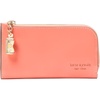 image:imagekate spade new york Devin I Love You Script Embossed Leather Small Slim Bifold WalletPink Moon Ipa