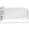 image:imagekate spade new york Devin I Love You Script Embossed Leather Small Slim Bifold WalletSilver Can Tab