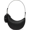 image:imagekate spade new york Duo Pebbled Leather Mini Shoulder BagBlackSilver