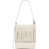 image:imagekate spade new york Halo Woven Leather BucketWoven Cream
