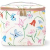 image:imagekate spade new york Insulated Lunch Tote Small Lunch Cooler Cute Lunch Bag for Women Striped Thermal Bag with Double Zipper Close and Carrying Handle Invite OnlyJoyful Garden