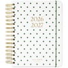 image:imagekate spade new york Large Planner 85 x 725 Spiral Bound Agenda with Monthly amp Weekly Layouts Goal Tracker Vacation Planner Stickers Tabs Elastic Closure amp Pocket August 2026December 2027 Joyful GardenLexington Dot