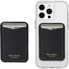 image:imagekate spade new york Morgan Magnetic Phone WalletCard Holder  Compatible with MagSafe Phones and Cases  Chalk PinkBlack