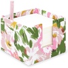 image:imagekate spade new york Note Cube with 400 Blank Sheets and Black Ink Pen Cute Paper Holder for Desk Joyful GardenHidden Garden
